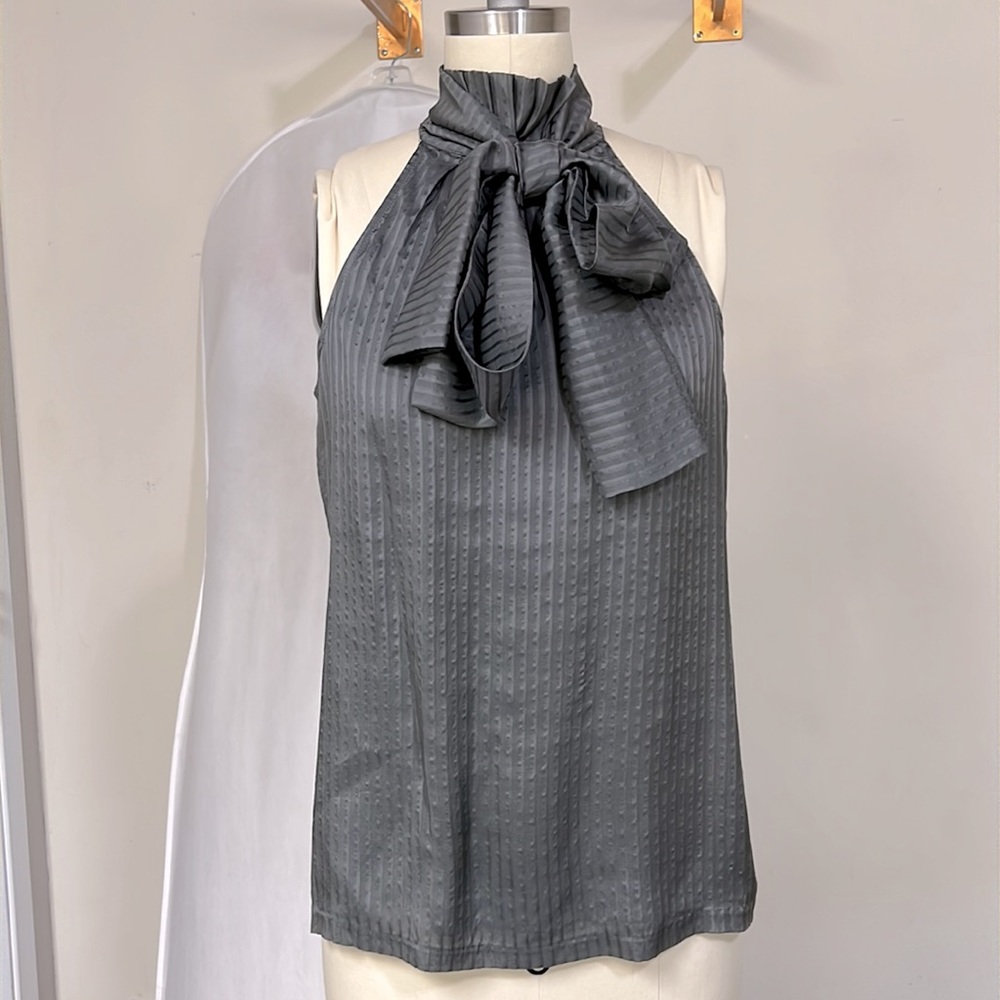 Club Monaco Sleeveless silk top